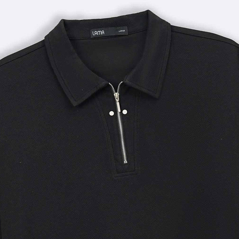 POLO SHIRT WITH ZIP