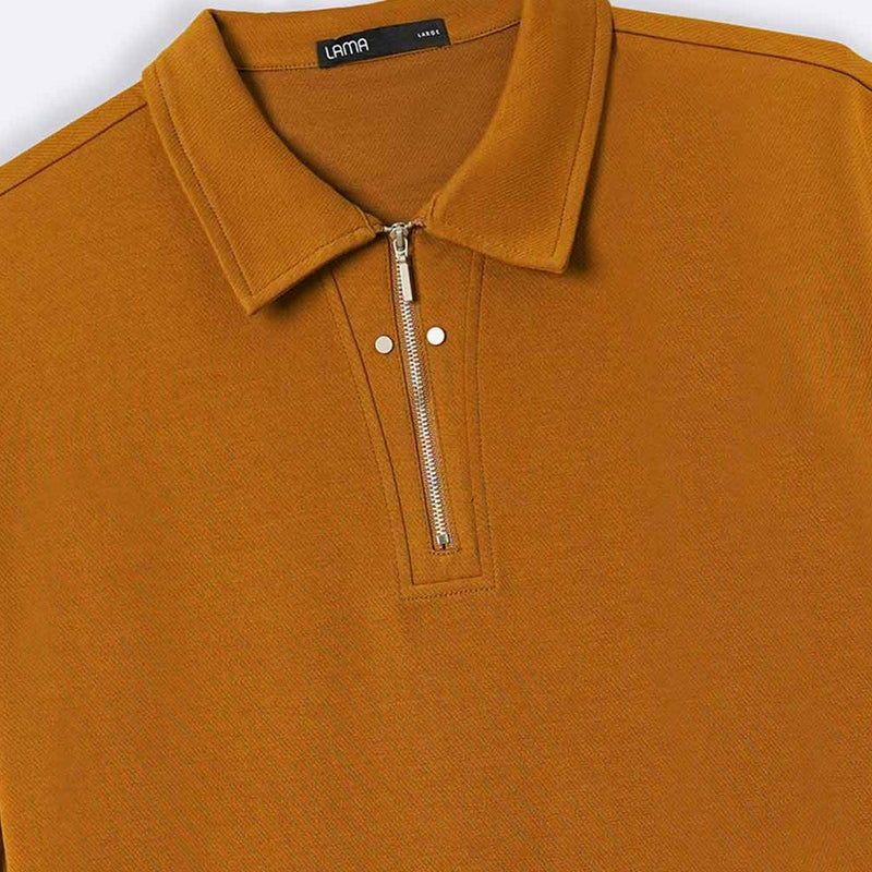 POLO SHIRT WITH ZIP