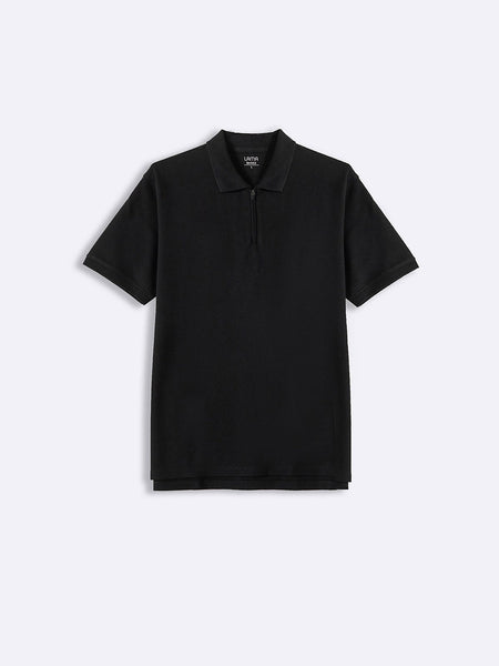QUARTER ZIP POLO