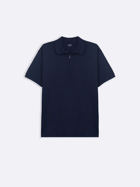 QUARTER ZIP POLO