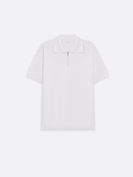 QUARTER ZIP POLO