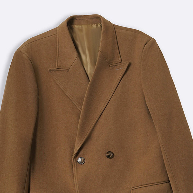 DOUBLE BREASTED OVERCOAT