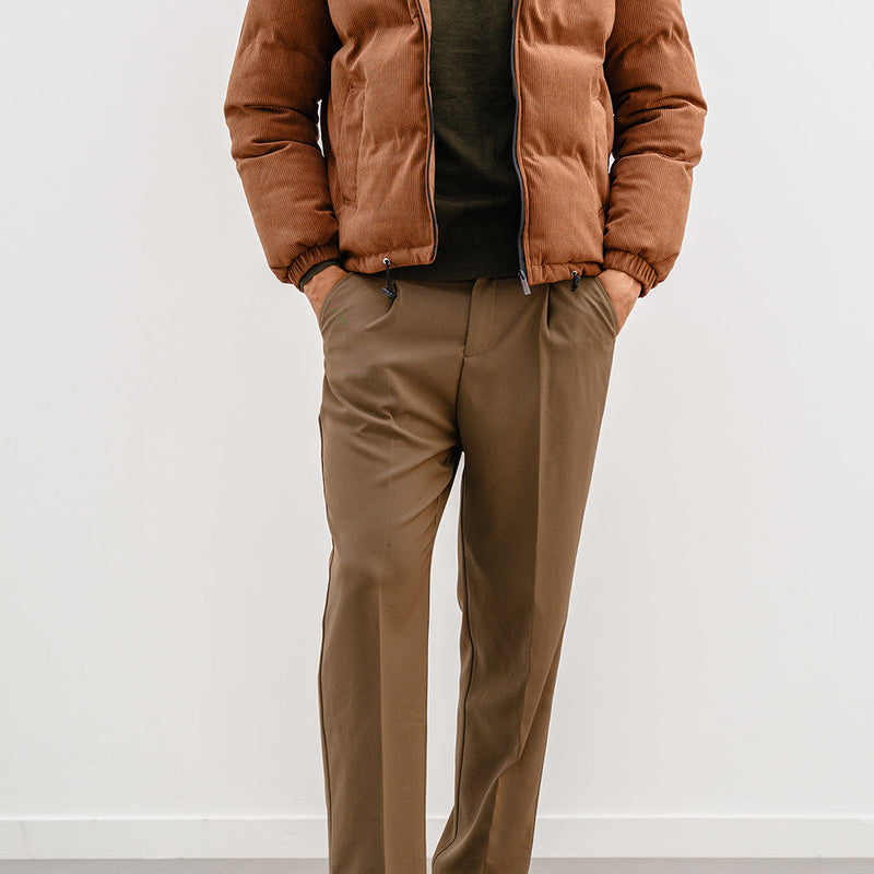 CORDUROY PUFFER JACKET