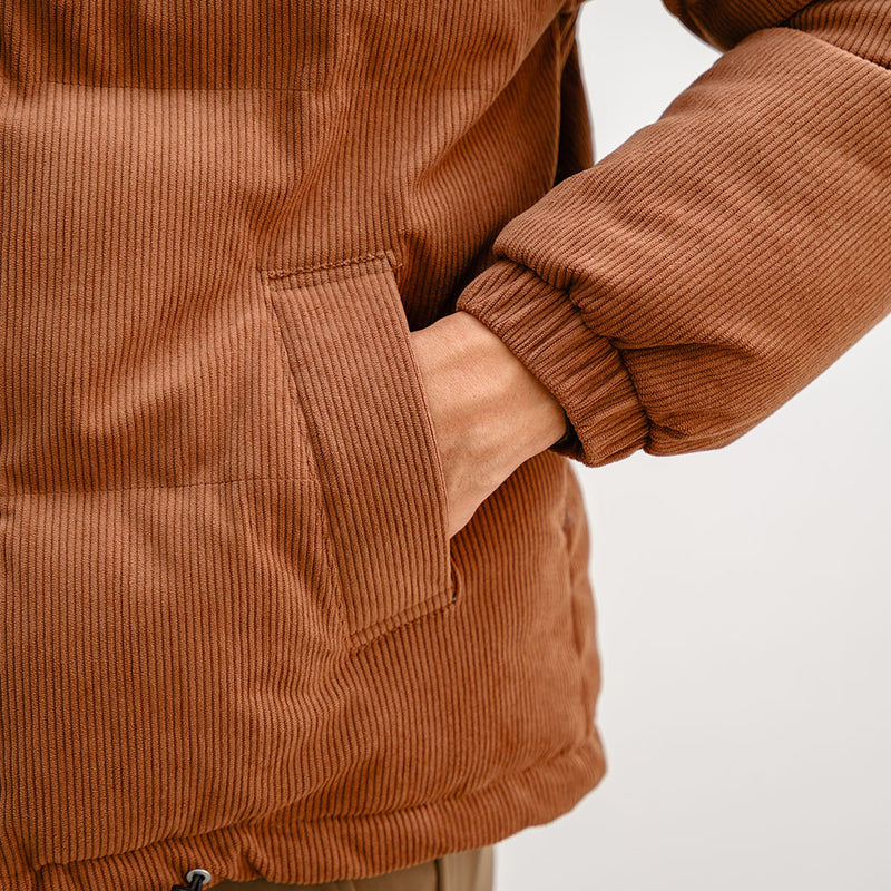 CORDUROY PUFFER JACKET