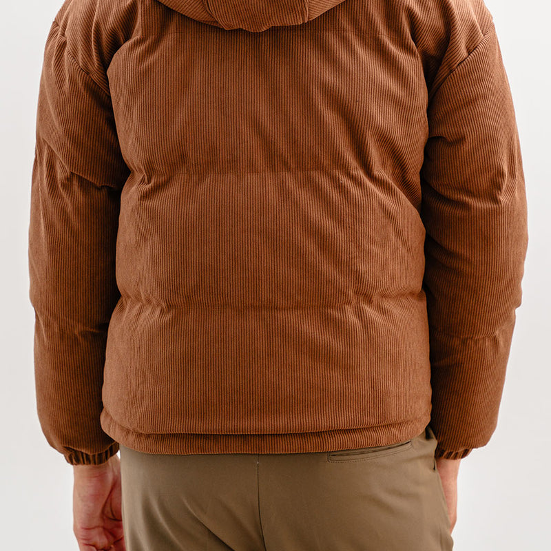 CORDUROY PUFFER JACKET