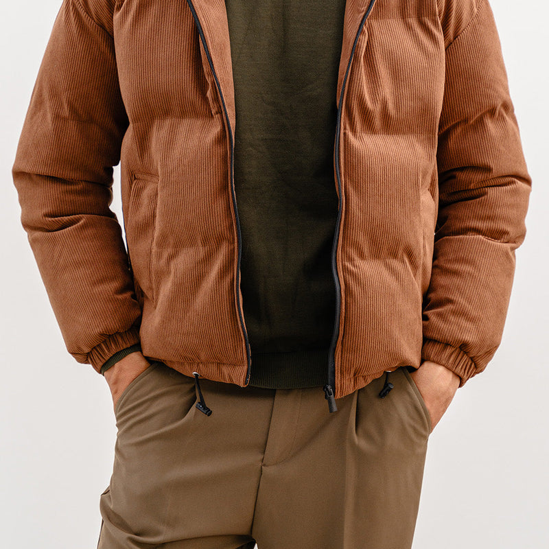 CORDUROY PUFFER JACKET