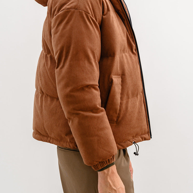 CORDUROY PUFFER JACKET