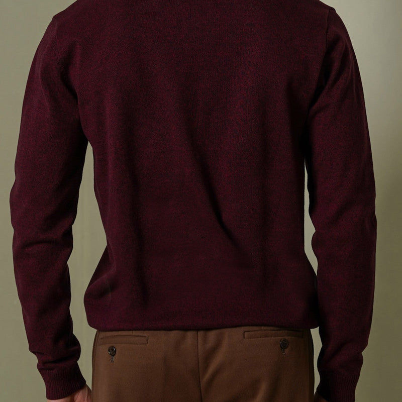 SOFT KNITTED POLO JUMPER