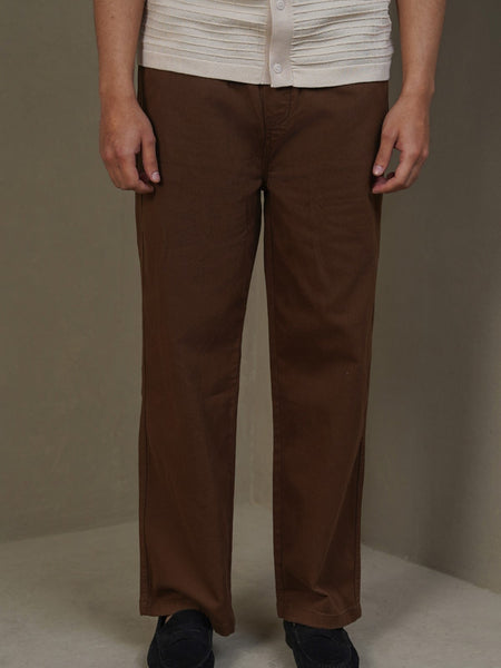 RELAXED TWILL PANTS