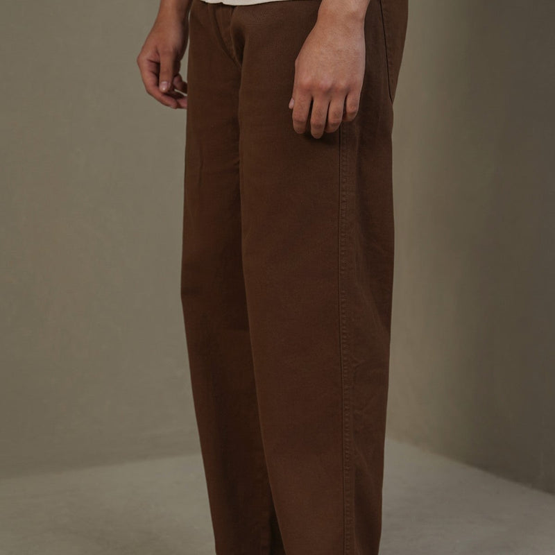 RELAXED TWILL PANTS