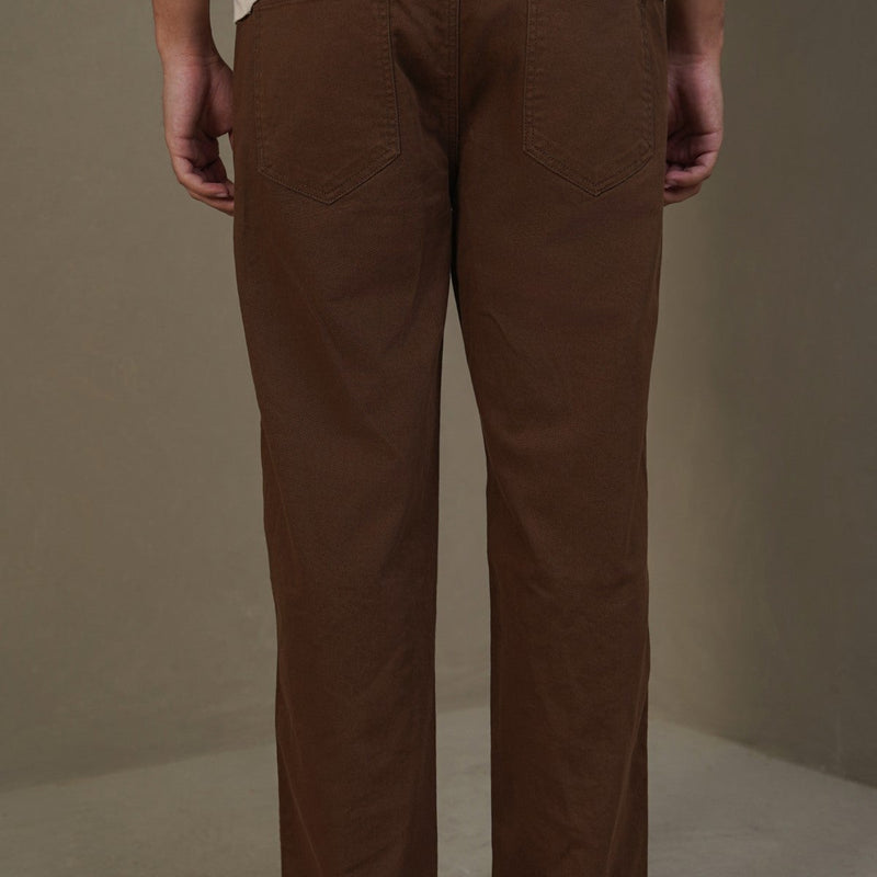 RELAXED TWILL PANTS