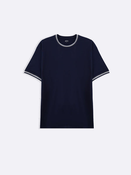 TIPPED ACCENT TEE