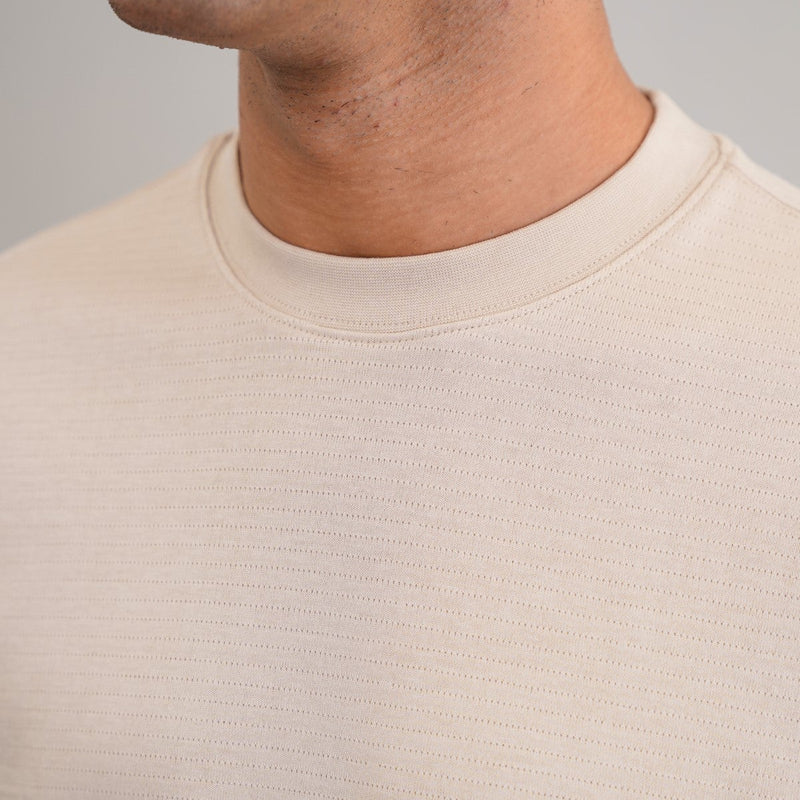 JACQUARD COTTON CLASSIC TEE