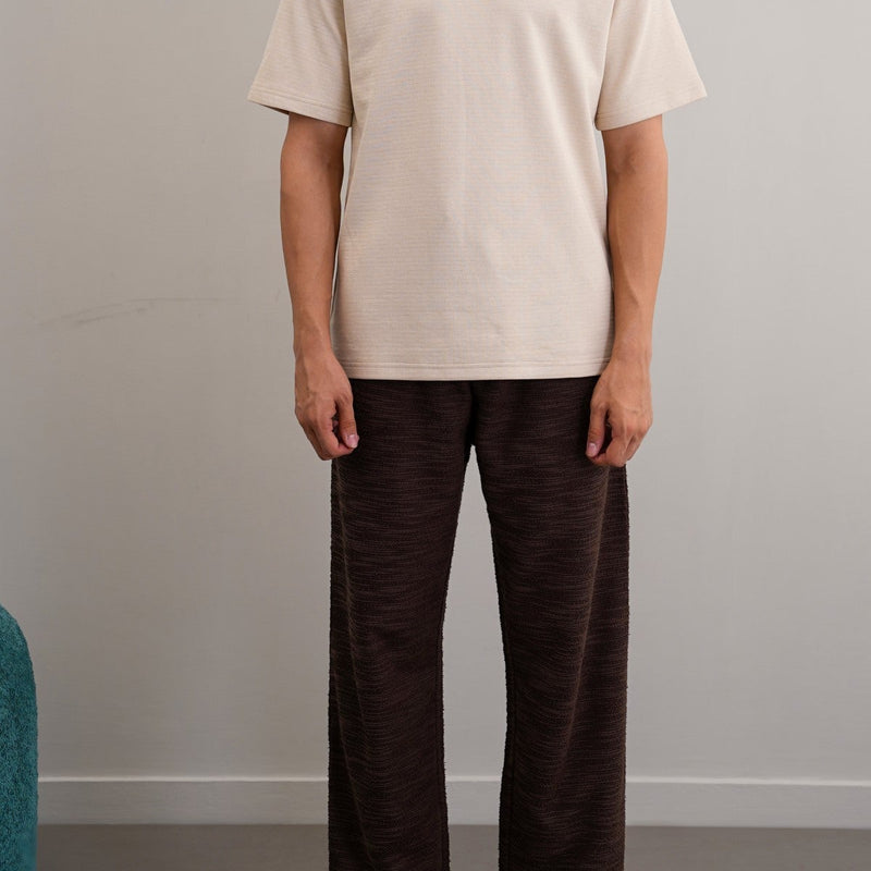 JACQUARD COTTON CLASSIC TEE