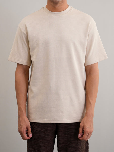 JACQUARD COTTON CLASSIC TEE
