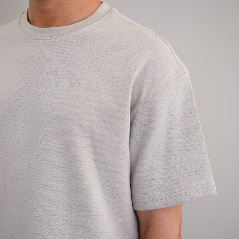 JACQUARD COTTON CLASSIC TEE