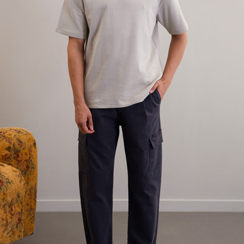 JACQUARD COTTON CLASSIC TEE