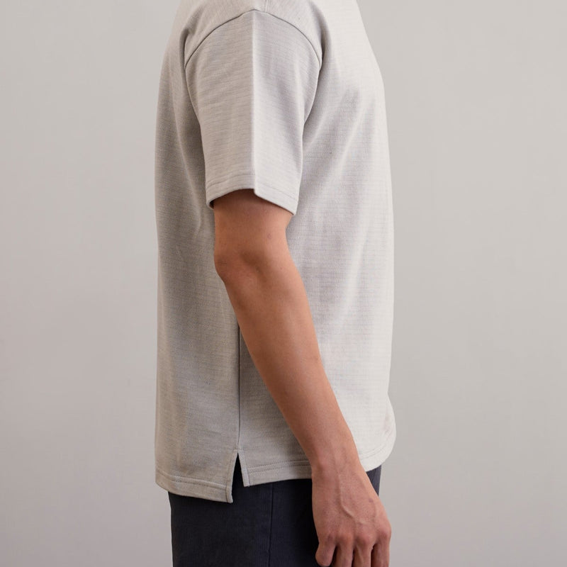 JACQUARD COTTON CLASSIC TEE