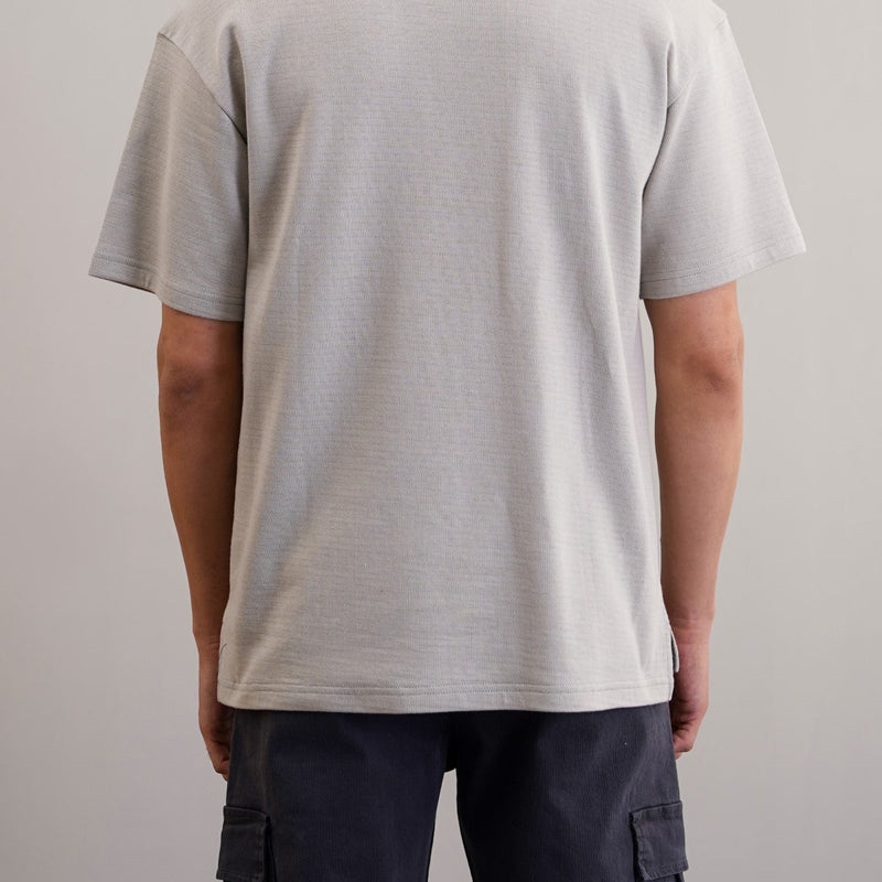 JACQUARD COTTON CLASSIC TEE