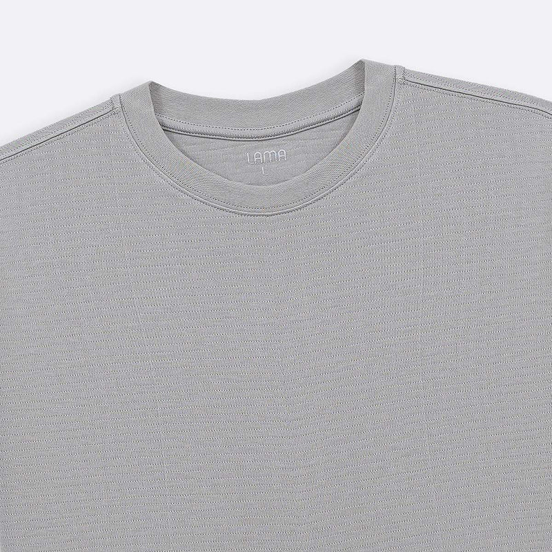JACQUARD COTTON CLASSIC TEE