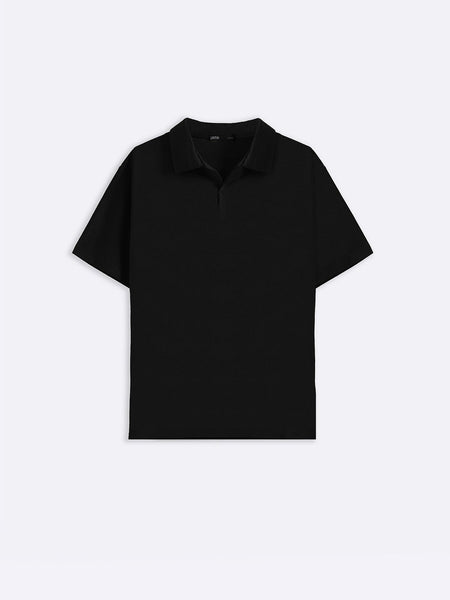 TEXTURED ESSENTIAL POLO