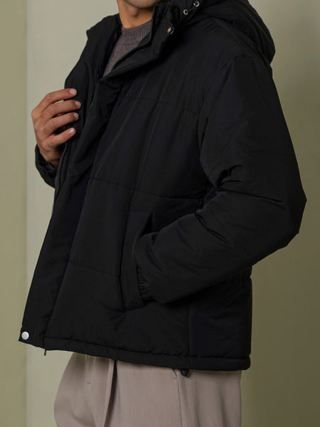 HOODED PUFFER JACKET