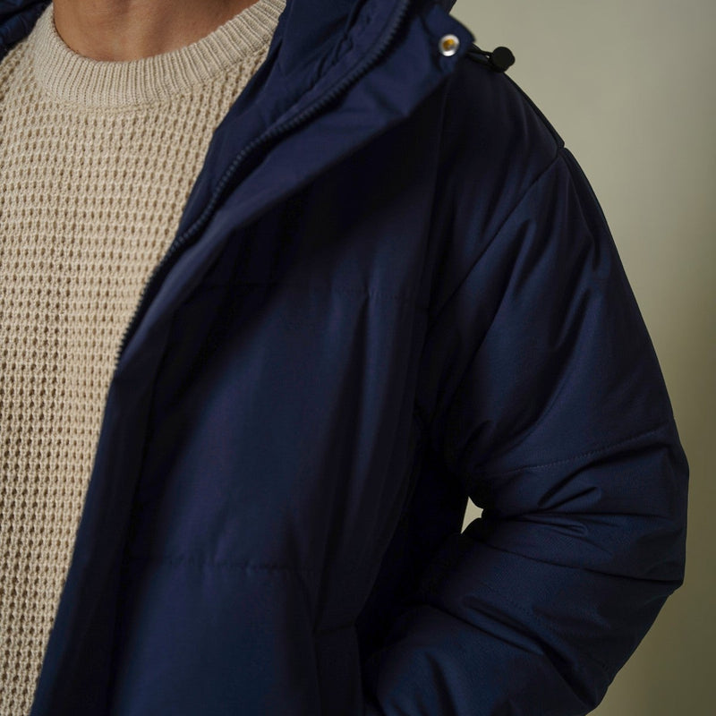 HOODED PUFFER JACKET