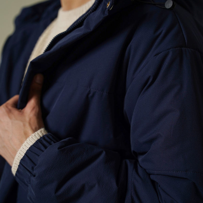 HOODED PUFFER JACKET