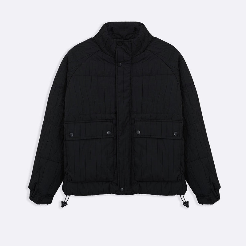 TEXTURED PUFFER JACKET