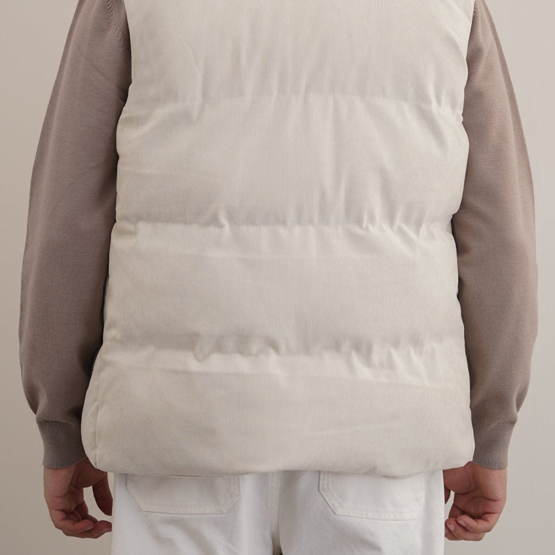 CORDUROY PUFFER GILET