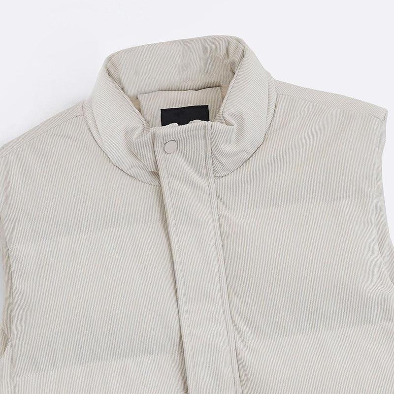 CORDUROY PUFFER GILET