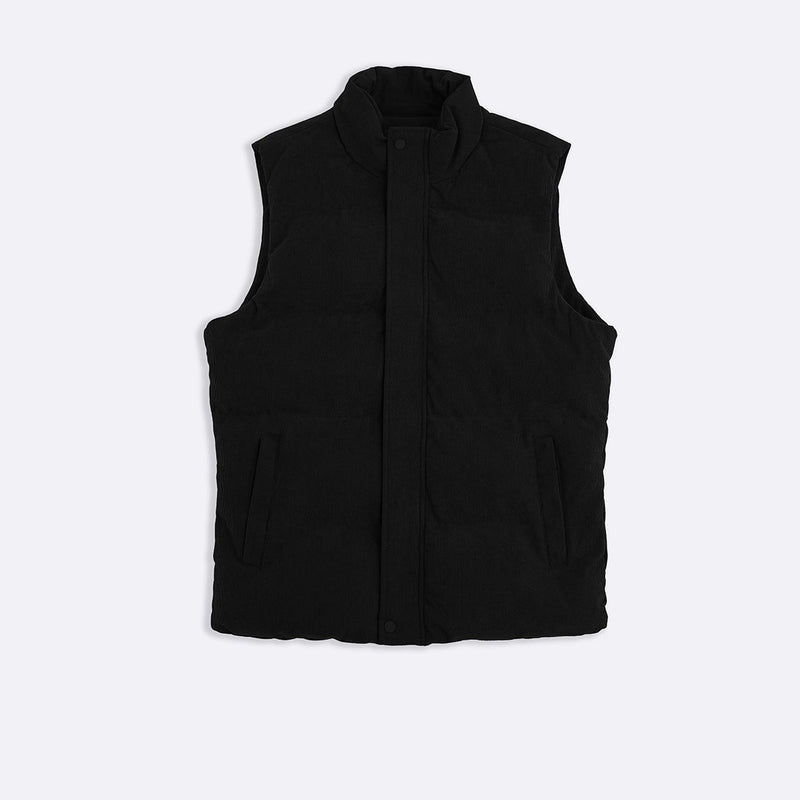 CORDUROY PUFFER GILET