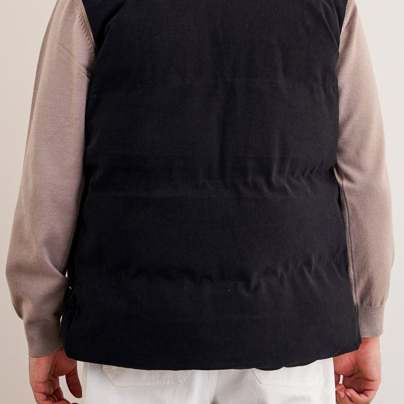 CORDUROY PUFFER GILET