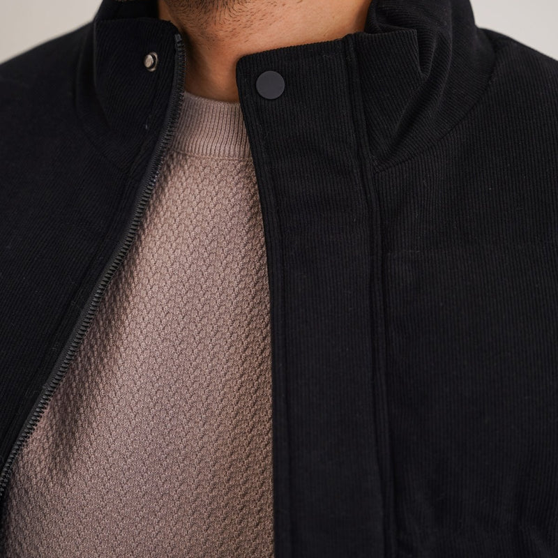 CORDUROY PUFFER GILET