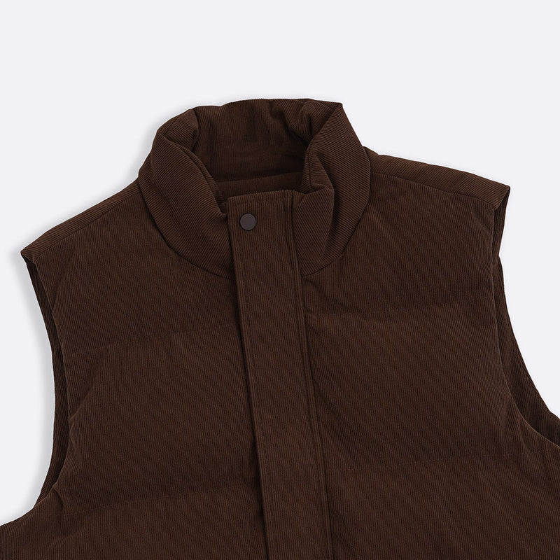 CORDUROY PUFFER GILET