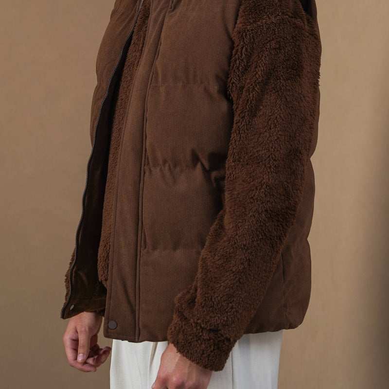 CORDUROY PUFFER GILET