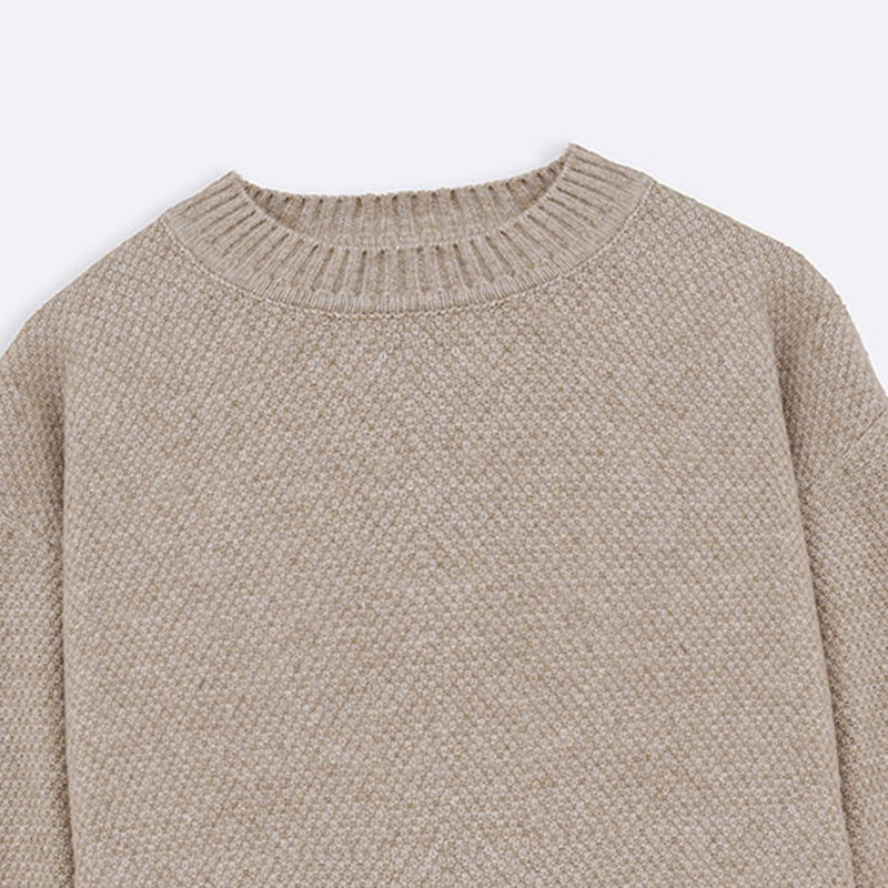 SOFT-BRUSHED SWEATER