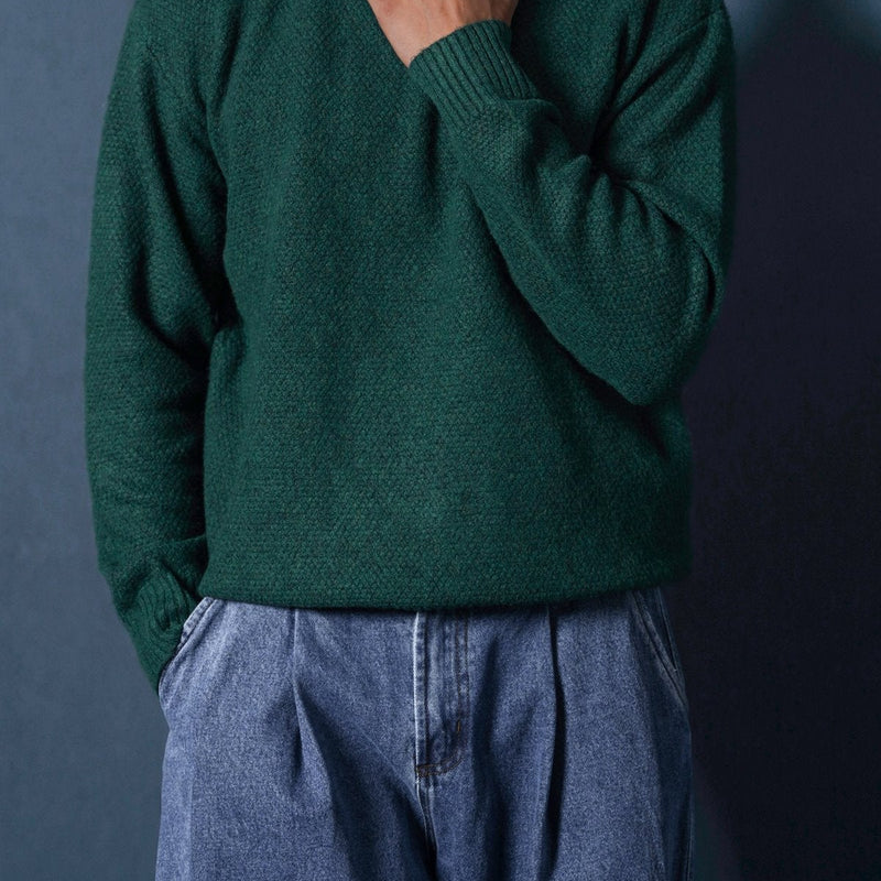 SOFT-BRUSHED SWEATER