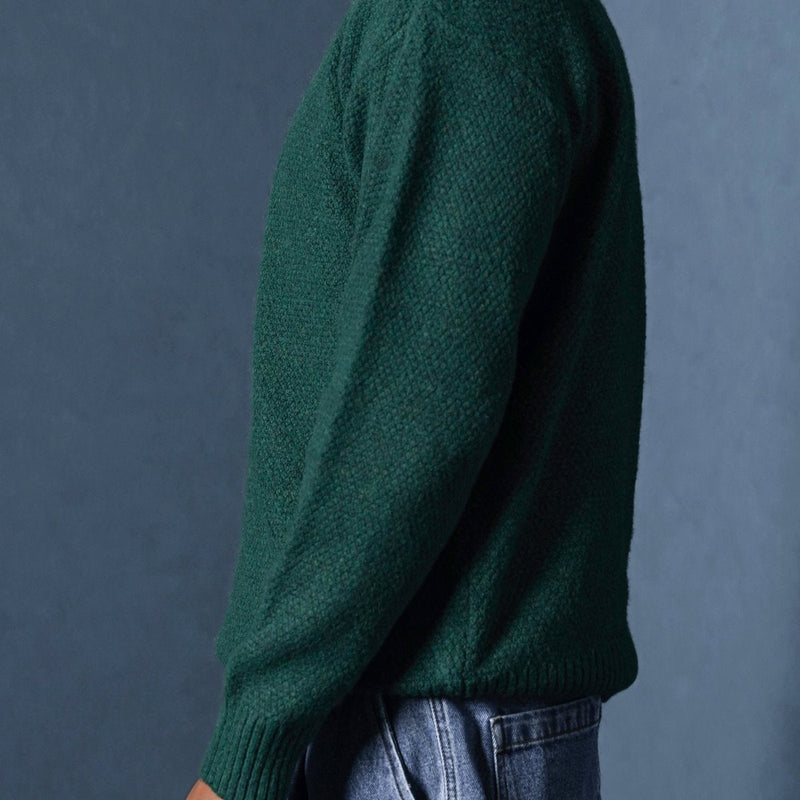 SOFT-BRUSHED SWEATER