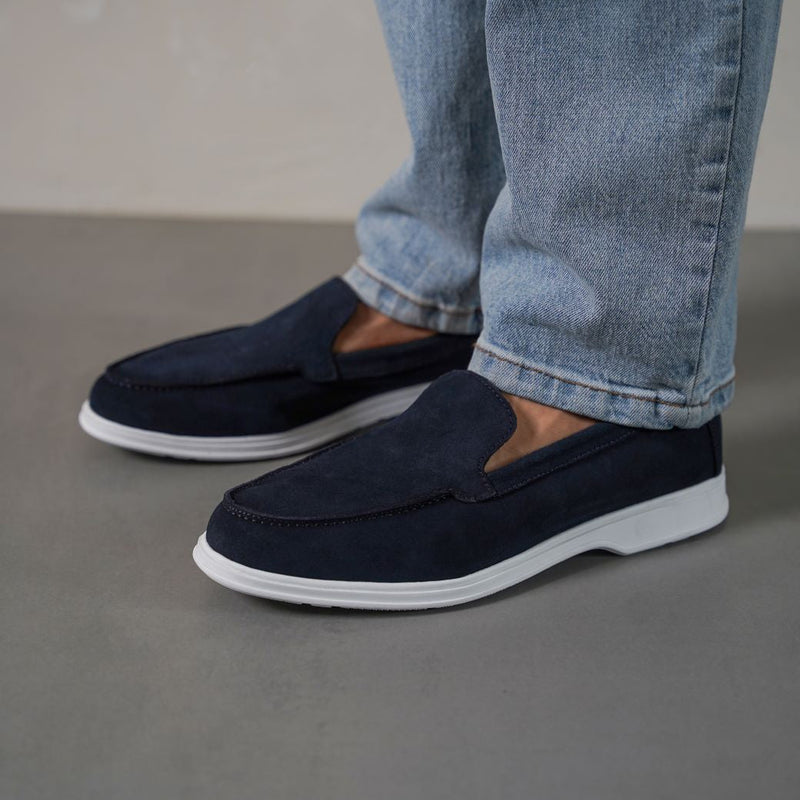 SUEDE LOAFERS