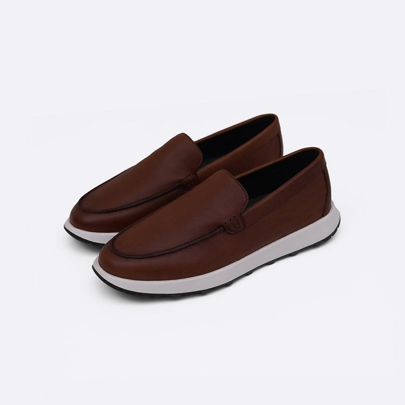 AIR LEATHER LOAFERS