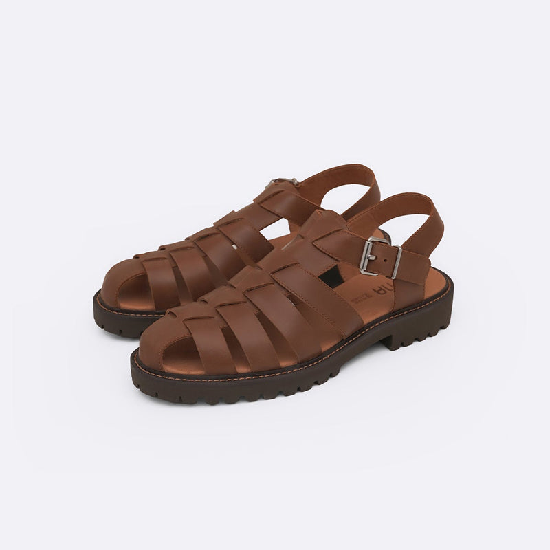 CLASSIC FISHERMAN LEATHER SANDALS
