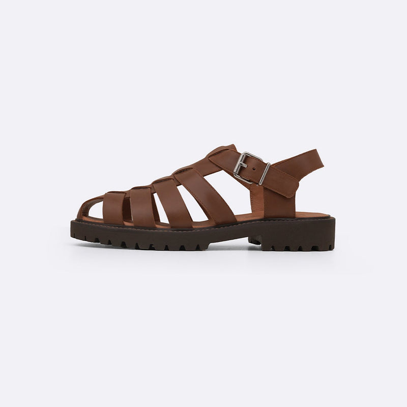 CLASSIC FISHERMAN LEATHER SANDALS