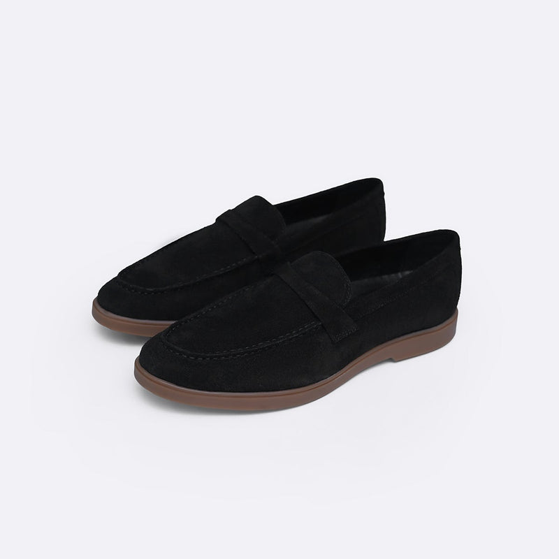 SUEDE LEATHER LOAFERS