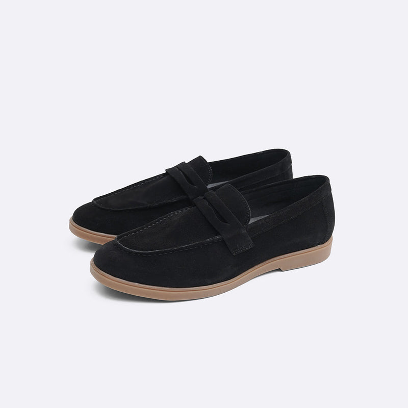SUEDE LEATHER LOAFERS