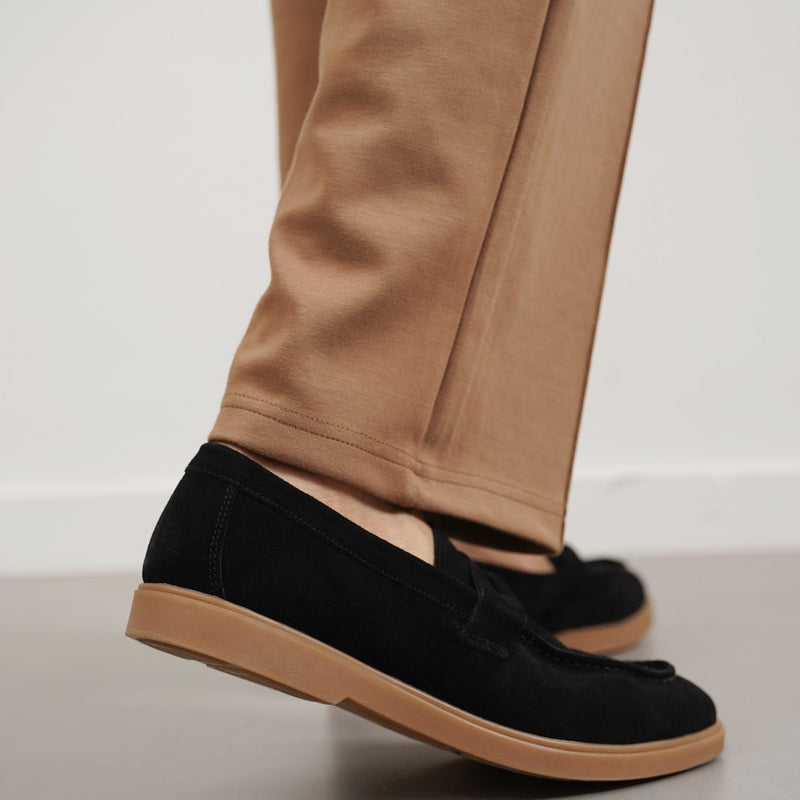 SUEDE LEATHER LOAFERS