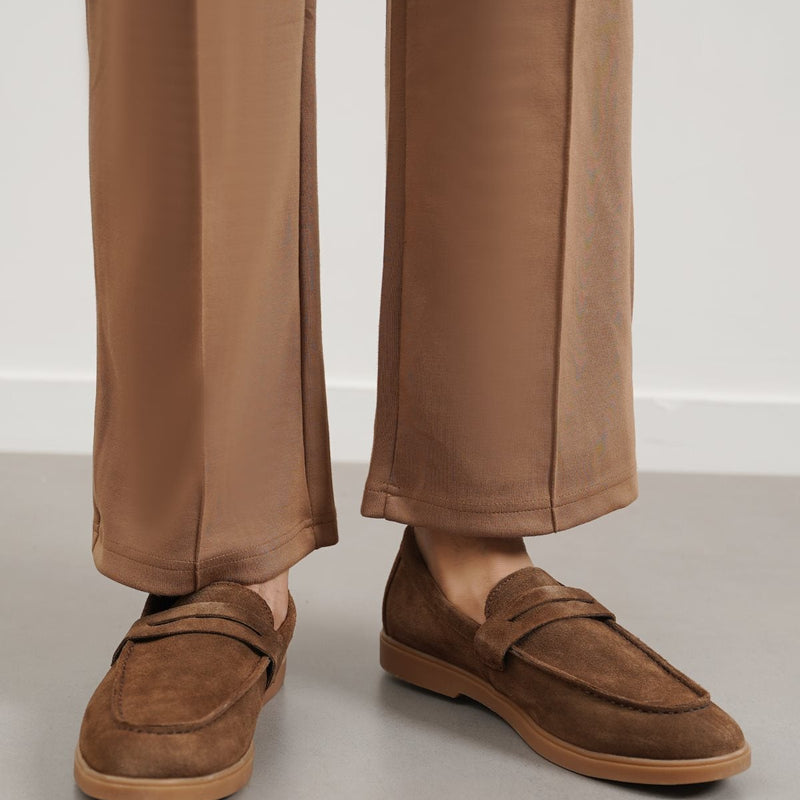 SUEDE LEATHER LOAFERS