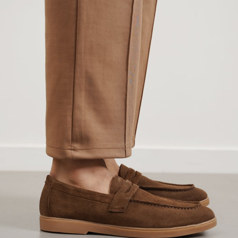 SUEDE LEATHER LOAFERS