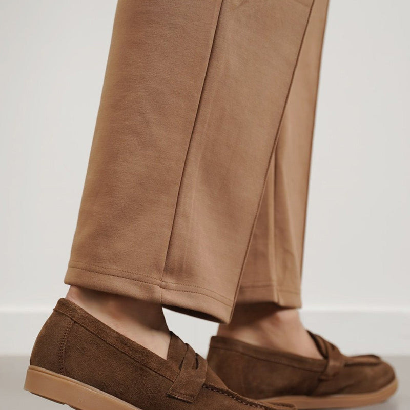 SUEDE LEATHER LOAFERS