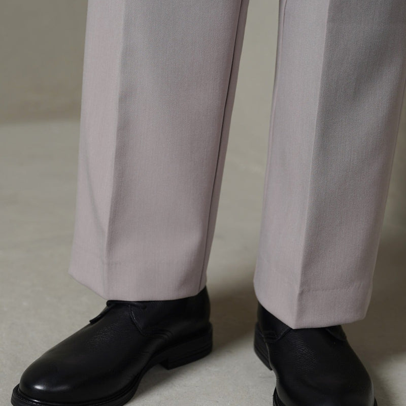 LACE UP LEATHER CHUKKA BOOT